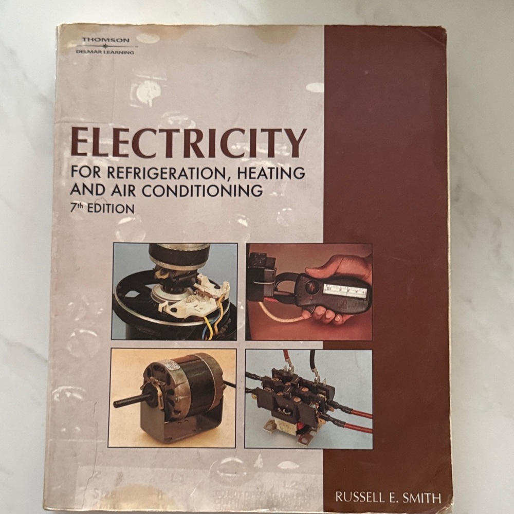 Electricity for Refrigeration, Heating, and Air Conditioning Book